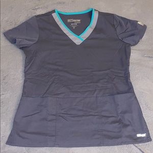 Greys anatomy active scrub top.